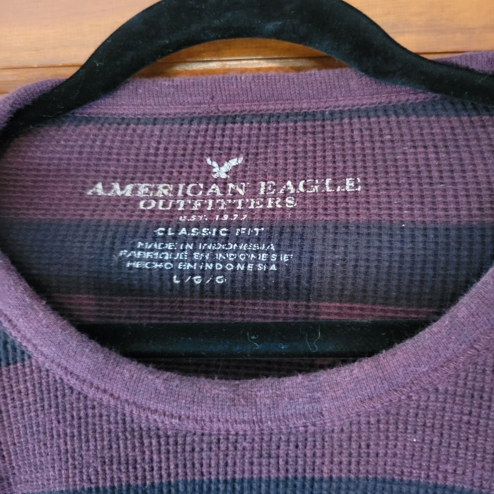 American Eagle thermal long sleeve shirt